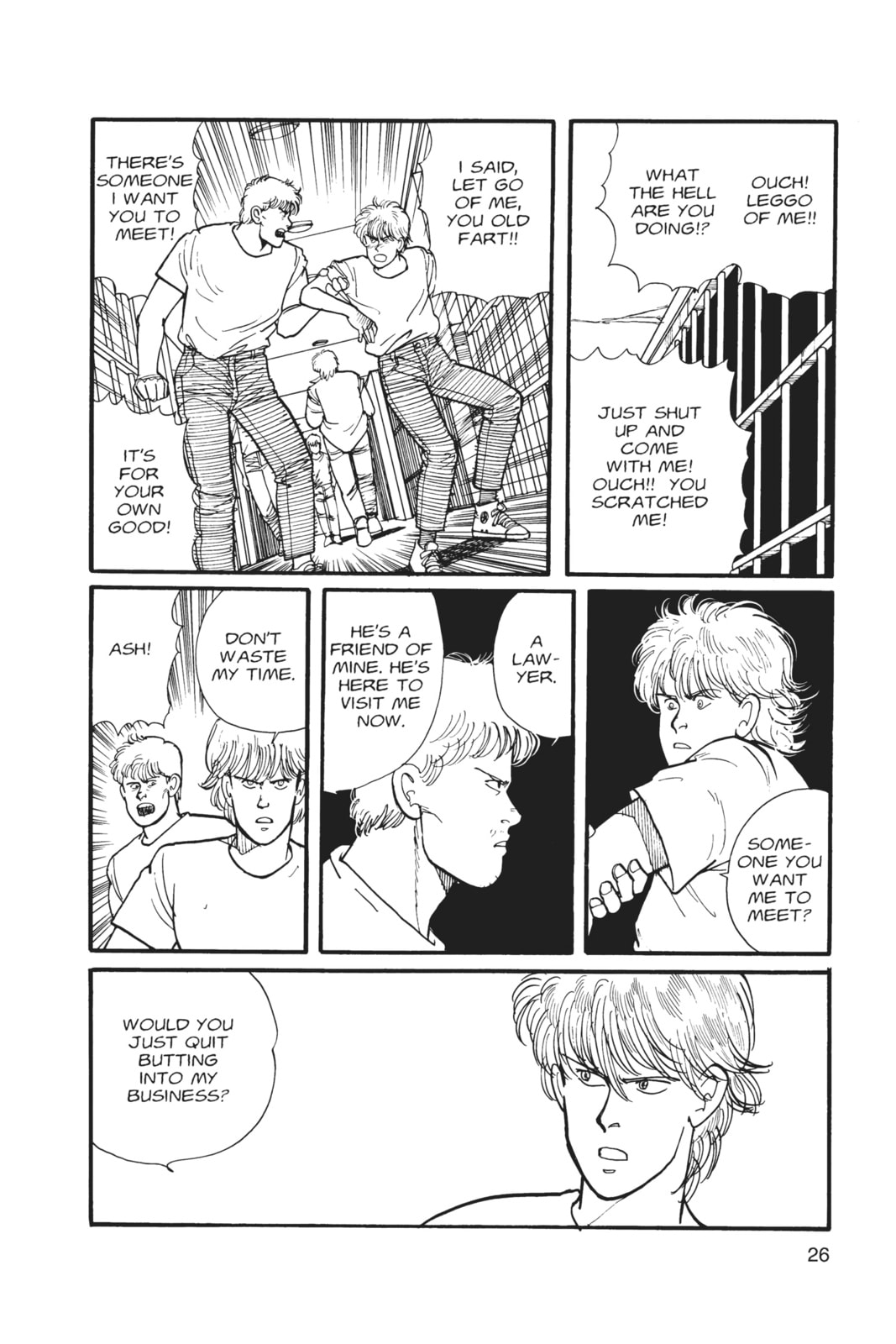 Banana Fish Chapter 3 image 021